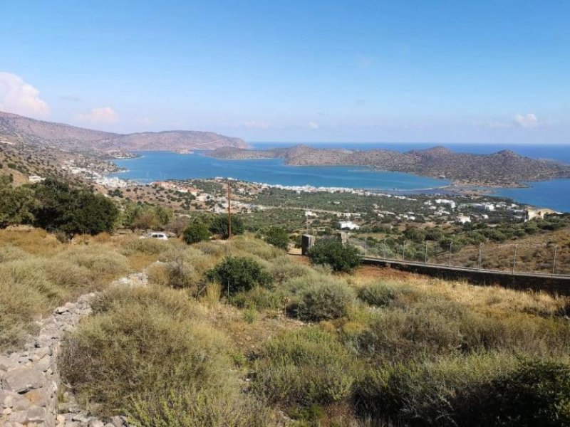 Elounda Kreta, Elounda: Bauland in Elite-Touristenregion zu verkaufen Grundstück kaufen